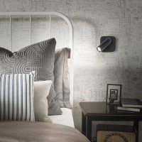 Светильник настенный Ideal Lux Bean AP Round Черный 3000К 260617