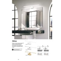 Светильник настенный Ideal Lux Alma AP D51 Латунь 3000К 224954