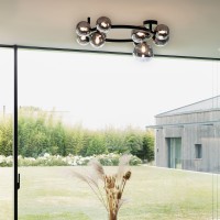 Люстра потолочная Ideal Lux Perlage PL6 Серый G9 309262