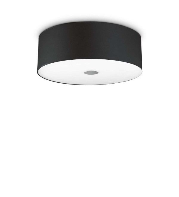 Люстра потолочная Ideal Lux Woody PL5 Черный E27 122212