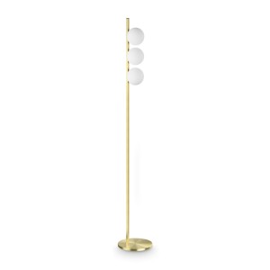 Торшер напольный Ideal Lux Binomio PT3 Латунь G9 353265