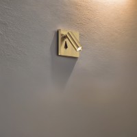 Светильник настенный встраиваемый Ideal Lux Lite AP Латунь 3000К LED 250120