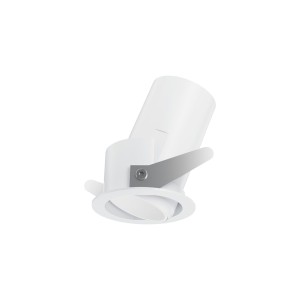 Светильник встраиваемый Ideal Lux Quark FI 9.0W Adjustable 3000K LED Белый 344829