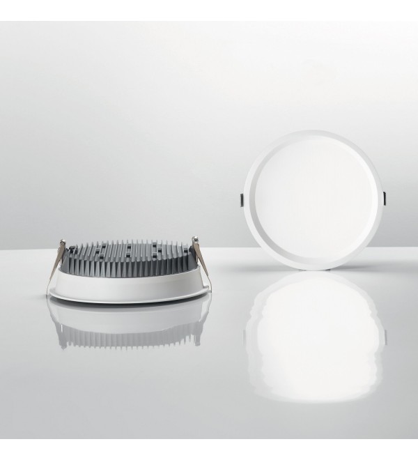 Светильник встраиваемый Ideal Lux DEEP FI 10Вт 4000К LED 230В Белый 249025
