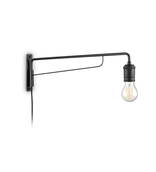 Светильник настенный Ideal Lux Triumph AP1 Черный E27 242392