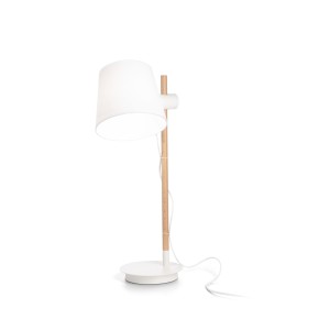 Лампа настольная Ideal Lux Axel TL1 Белый E27 282091