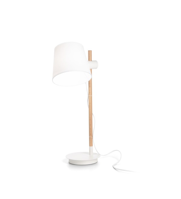 Лампа настольная Ideal Lux Axel TL1 Белый E27 282091