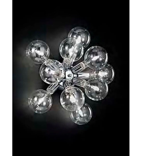 Люстра потолочная Ideal Lux Dea PL10 D55 Хром E27 074740