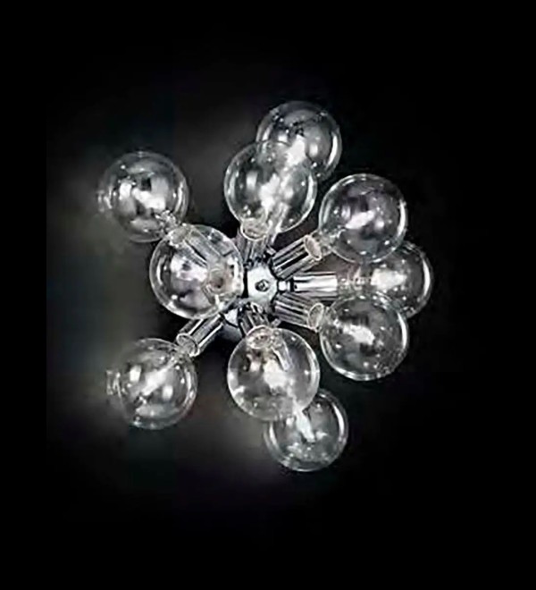 Люстра потолочная Ideal Lux Dea PL10 D55 Хром E27 074740