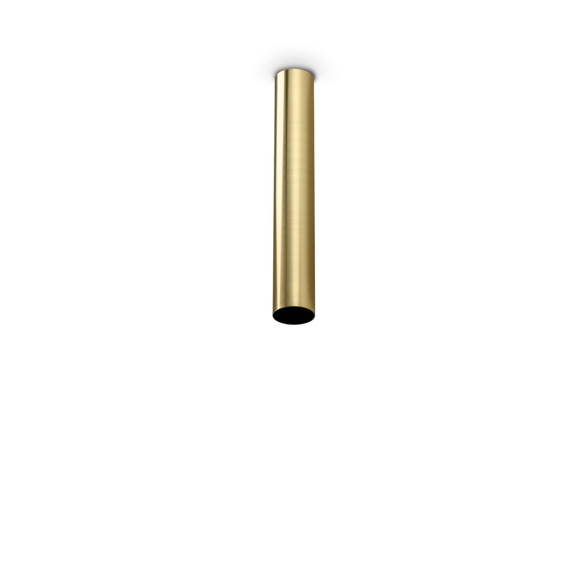 Светильник потолочный Ideal Lux Look PL1 Round D60 H400 Латунь GU10 353838