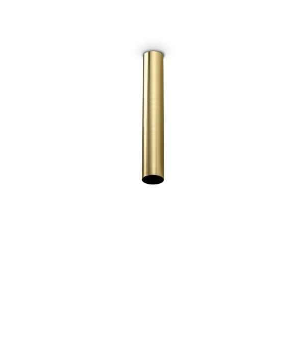 Светильник потолочный Ideal Lux Look PL1 Round D60 H400 Латунь GU10 353838