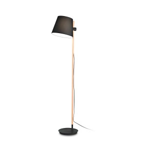 Торшер напольный Ideal Lux Axel PT1 Черный E27 282084