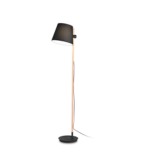 Торшер напольный Ideal Lux Axel PT1 Черный E27 282084
