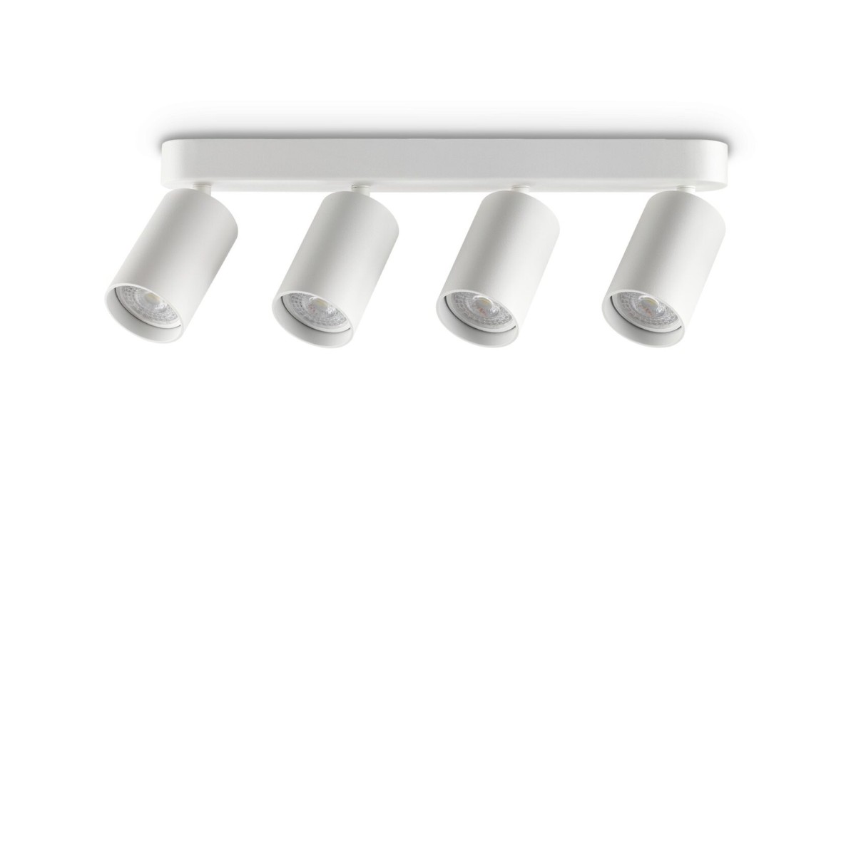 Светильник потолочный Ideal Lux Dynamite PL4 Linear Round Белый GU10 371337
