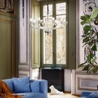 Люстра подвесная Ideal Lux Casanova SP8 Прозрачный E14 044255