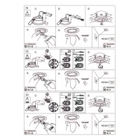 Светильник встраиваемый Paulmann 2Easy Spot-Set Premium Набор 3шт. Алюминиевая спираль 96528