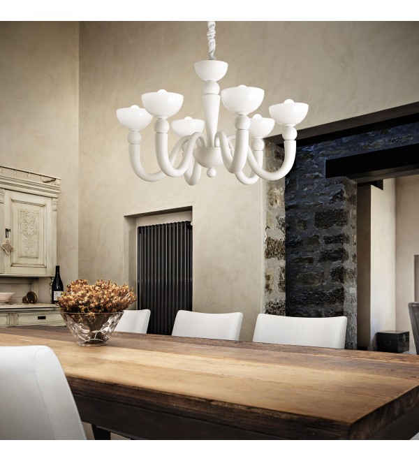 Люстра подвесная Ideal Lux Bon Bon SP6 Черный E14 093994