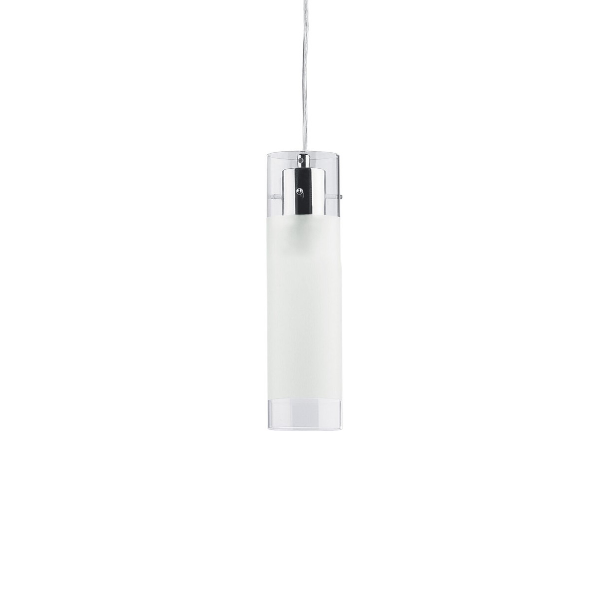 Светильник подвесной Ideal Lux Flam SP1 small D80 Хром E27 027357
