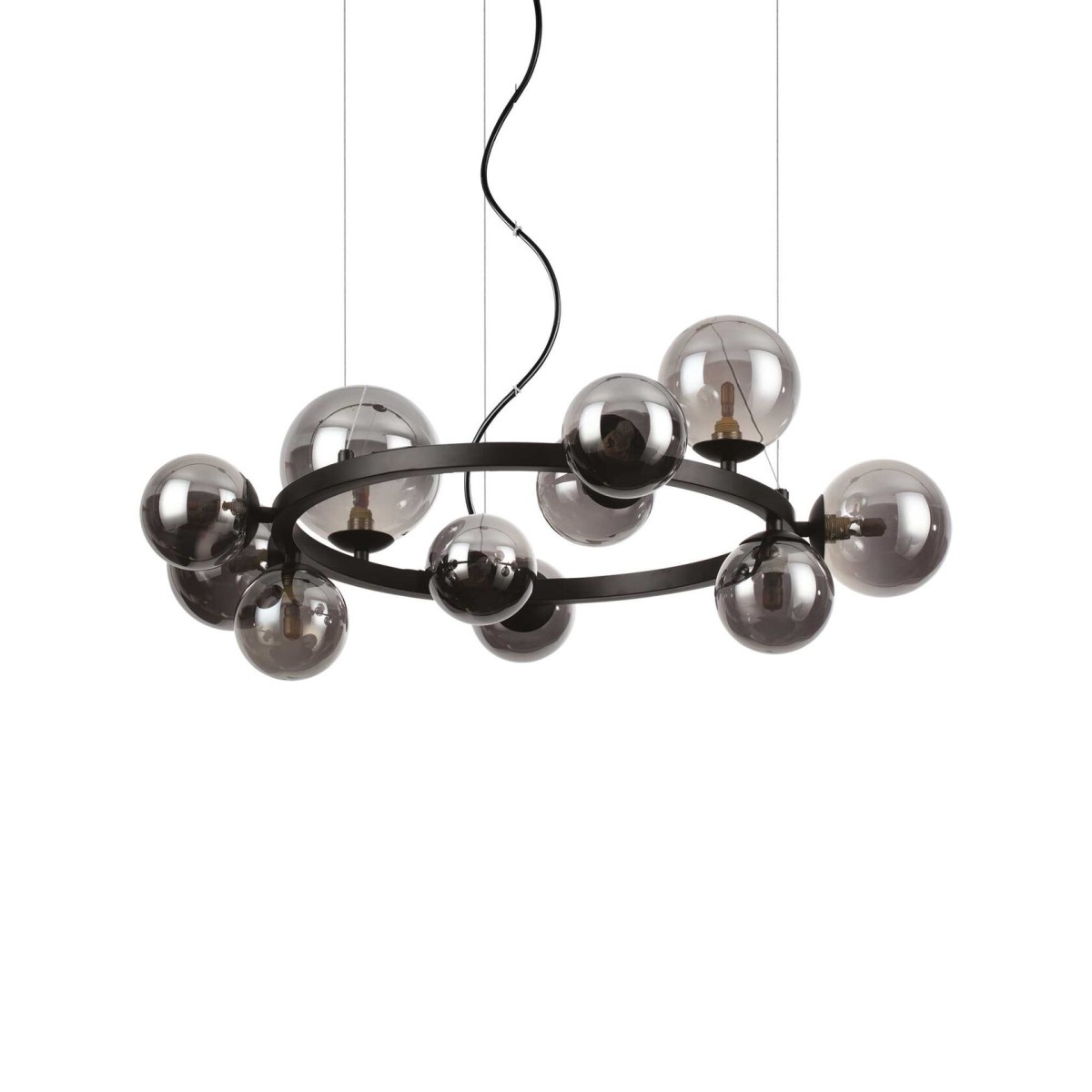 Люстра подвесная Ideal Lux Perlage SP11 Серый G9 271392