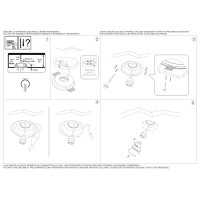 Светильник встраиваемый Ideal Lux Samba FI D60 Round Белый Гипс GU10 150307