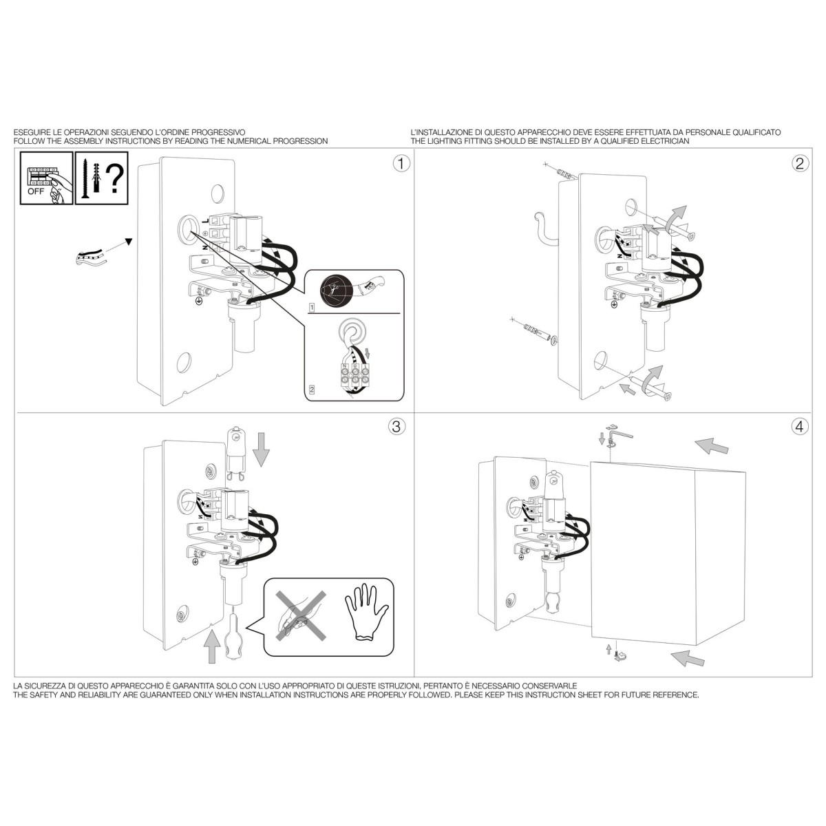 Светильник уличный Ideal Lux Up AP2 Антрацит G9 115337