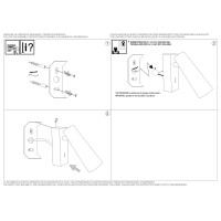 Светильник настенный Ideal Lux Pipe AP Белый 3000К LED 280998