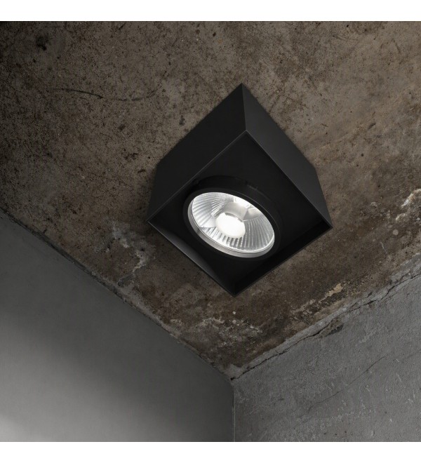 Светильник потолочный Ideal Lux Mood PL1 D15 Round Черный GU10 243450