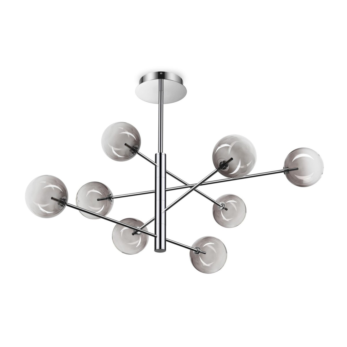 Люстра подвесная Ideal Lux Equinoxe SP8 Серый G4 345437