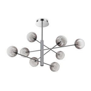 Люстра подвесная Ideal Lux Equinoxe SP8 Серый G4 345437