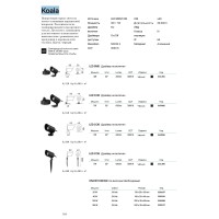 Прожектор садовый Ideal Lux Koala PR 7W Con Base D24V Черный LED 3000К 349596