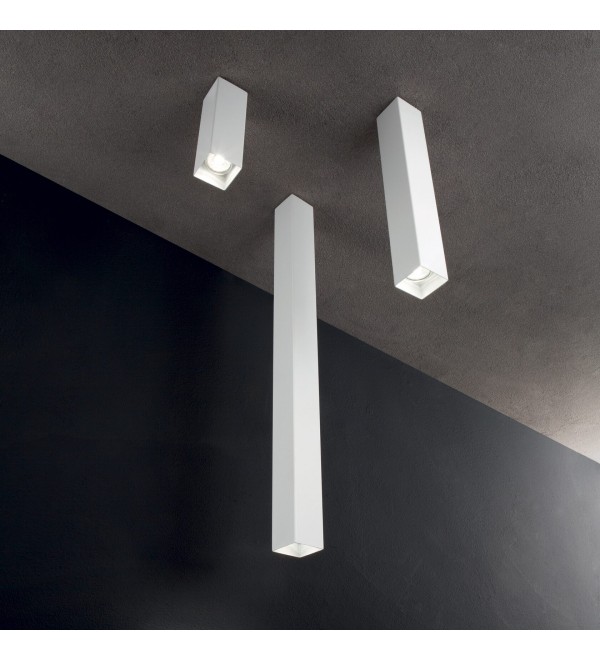 Светильник потолочный Ideal Lux Look PL01 Square D6.0 H010 Белый GU10 367552