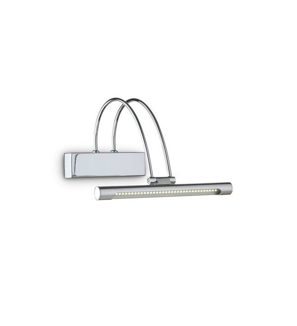 Светильник настенный Ideal Lux Bow AP L26 Хром LED 3000К 005386