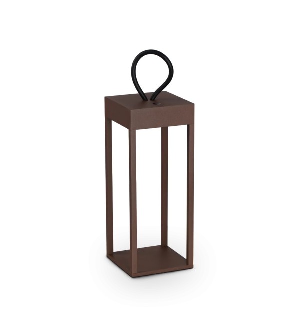 Светильник уличный настольный Ideal Lux Enya TL Кофе Аккумулятор LED 323244