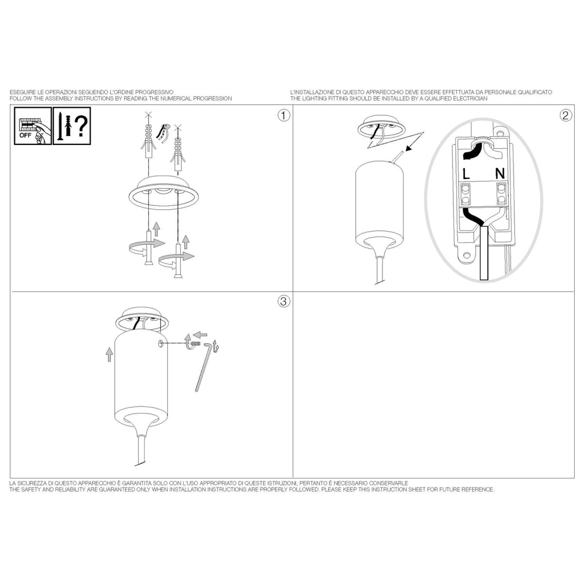 Светильник подвесной Ideal Lux Tube SP D04 Черный 3000К 211466