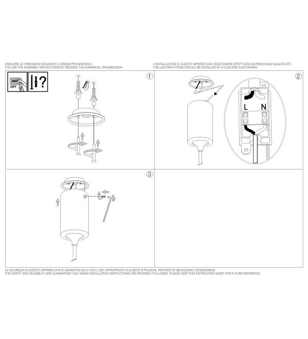 Светильник подвесной Ideal Lux Tube SP D04 Черный 3000К 211466
