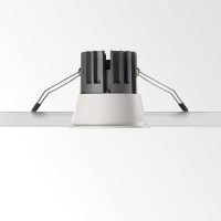 Светильник встраиваемый Ideal Lux Game Trim Round 11Вт LED Черный / Золото 4000К 341354