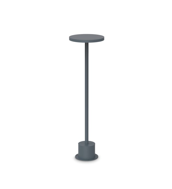 Светильник уличный настольный Ideal Lux Toffee PT D16 H50 Антрацит Аккумулятор 3000К LED 347837