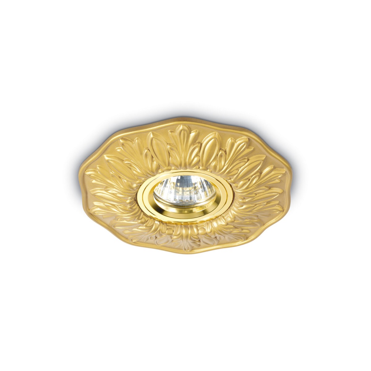 Светильник встраиваемый Ideal Lux Polka FI Латунь GU10 115610