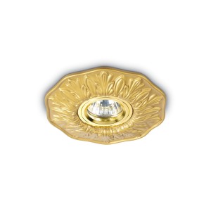 Светильник встраиваемый Ideal Lux Polka FI Латунь GU10 115610