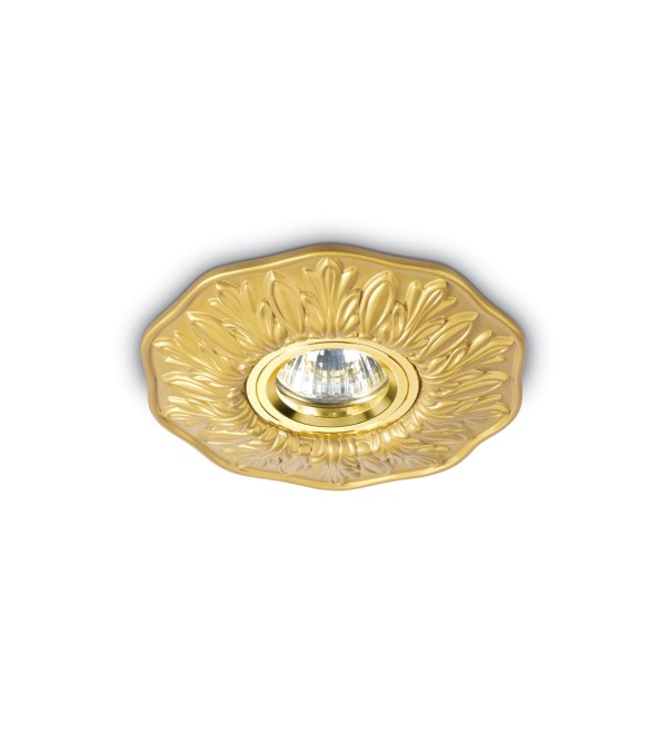 Светильник встраиваемый Ideal Lux Polka FI Латунь GU10 115610