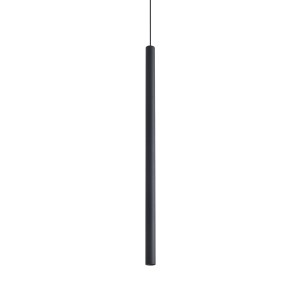 Светильник подвесной Ideal Lux Look LED SP01 Round D3.0 H070 On-Off 3000K Черный 371122
