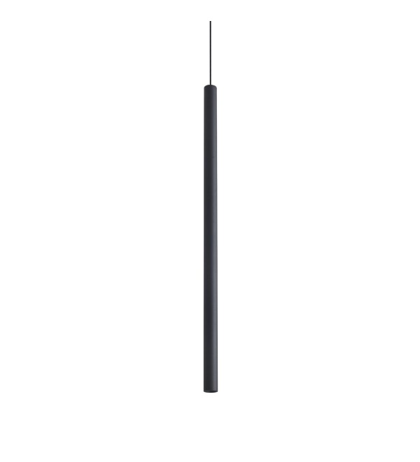Светильник подвесной Ideal Lux Look LED SP01 Round D3.0 H070 On-Off 3000K Черный 371122