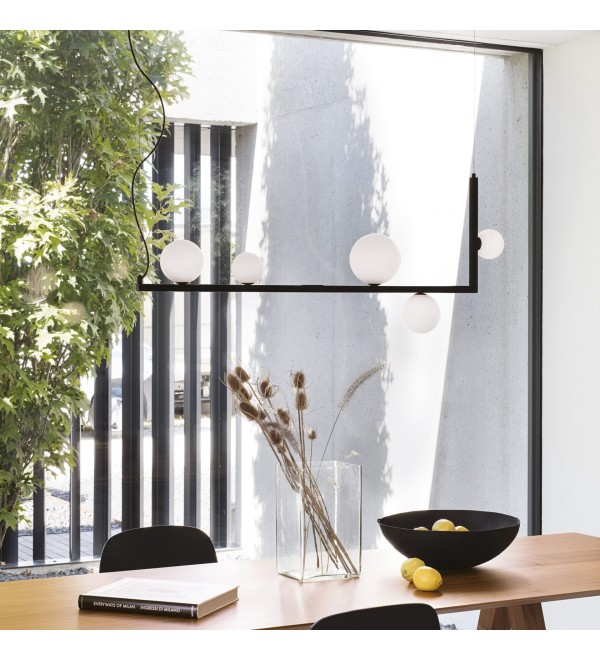 Люстра подвесная Ideal Lux Birds SP5 Черный G9 273648