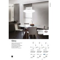 Люстра подвесная Ideal Lux Glory SP5 D60 E27 Белый E27 019741