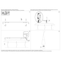 Светильник подвесной Ideal Lux Cono SP3 E14 Белый 112381