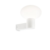 Светильник уличный настенный Ideal Lux Clio MAP1 Белый E27 146775