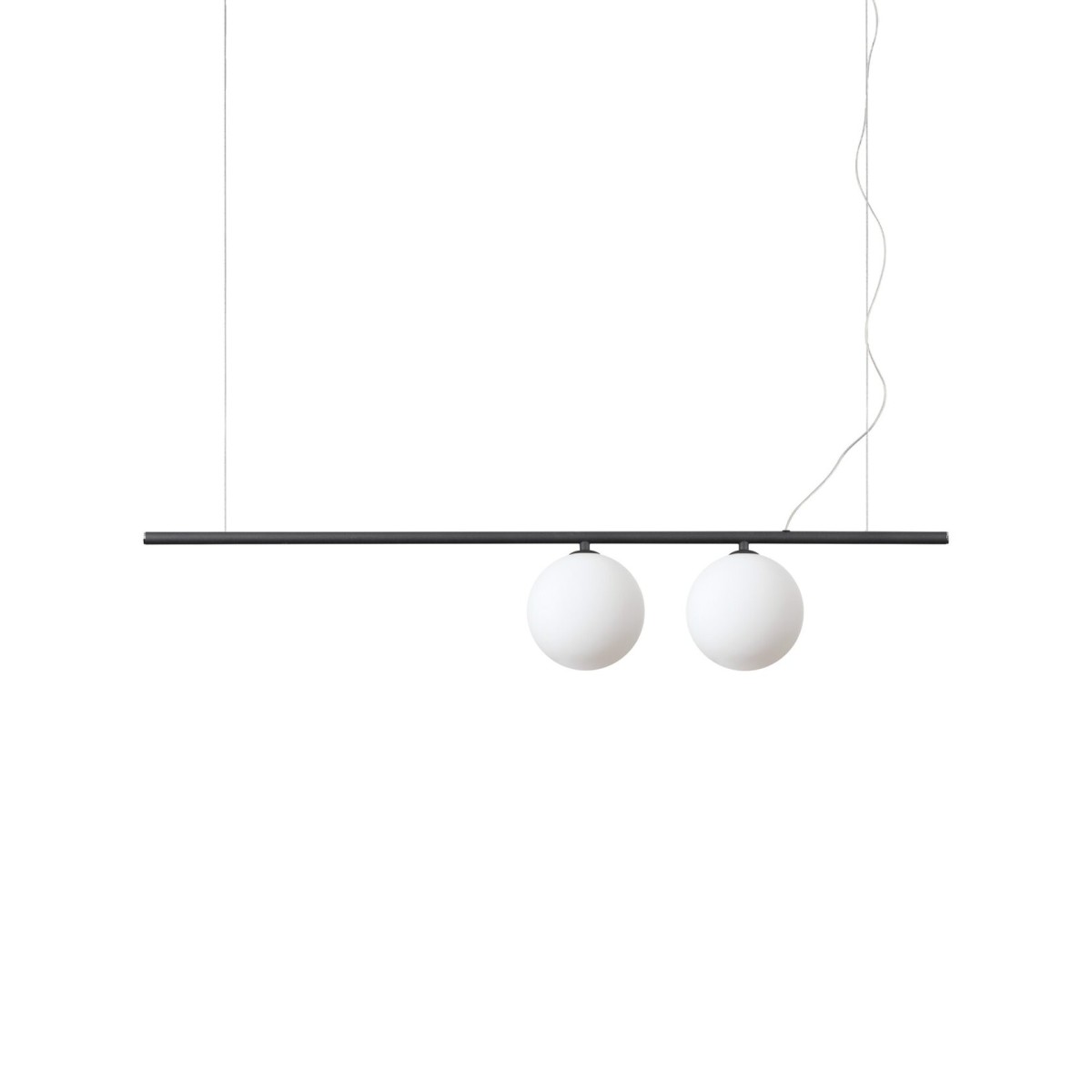 Люстра подвесная Ideal Lux Perline SP2 Черный G9 306995