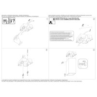 Светильник потолочный Ideal Lux Nitro PL D05 Square 3000K LED Белый 206035