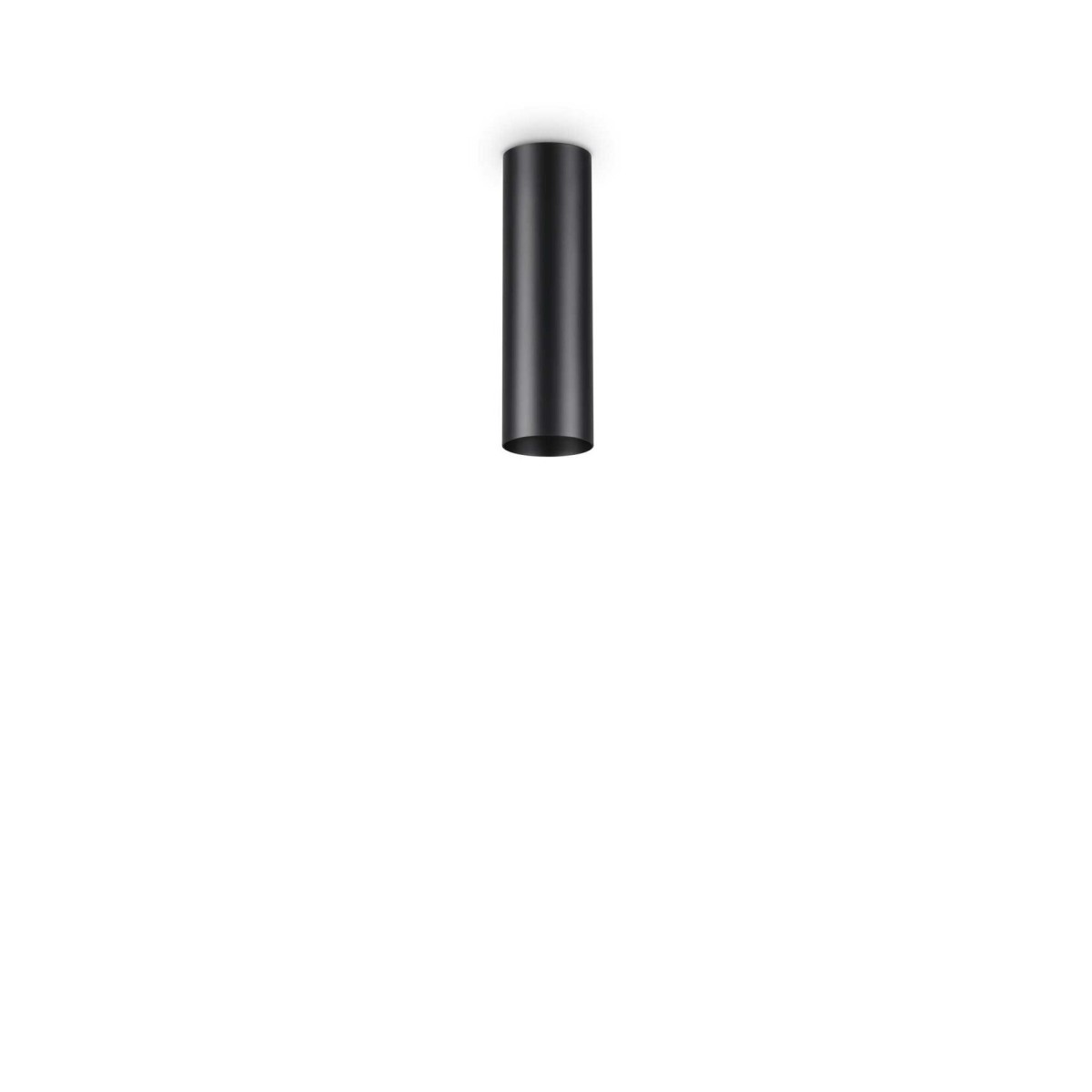 Светильник потолочный Ideal Lux Look PL1 Round D60 H200 Черный GU10 233062