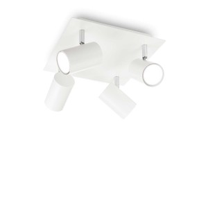 Светильник потолочный Ideal Lux Spot PL4 Белый GU10 156774